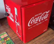Coca Cola mini fridge