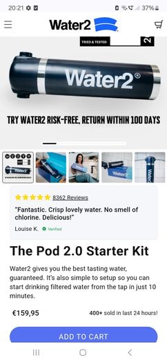 Water Filter Water2 Pod2.0