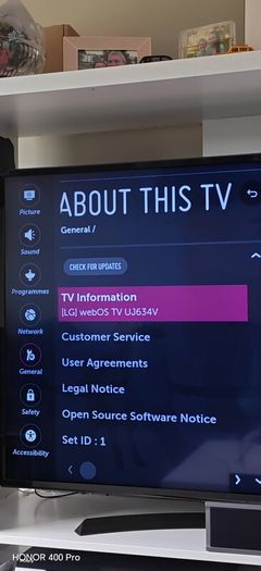 LG 55" 4k Smart TV