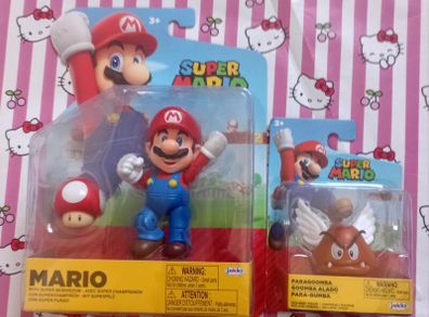 Mario figures x2