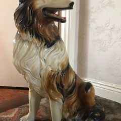 Vintage Rough Collie Dog