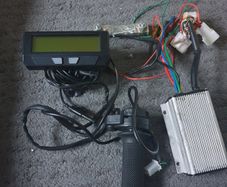 Kelly controller brand new for sell with Cycle Analyst V3 display with shunt throttle domino for electric bikes
