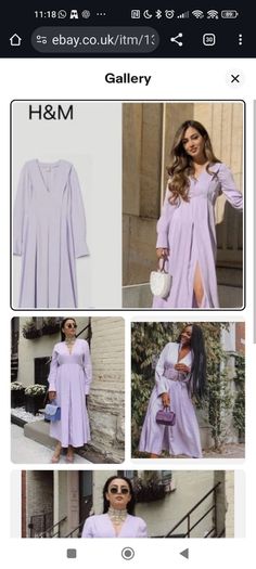 lilac dress