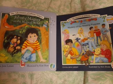 Two Johnny Magory titles by Emma-Jane Leeson