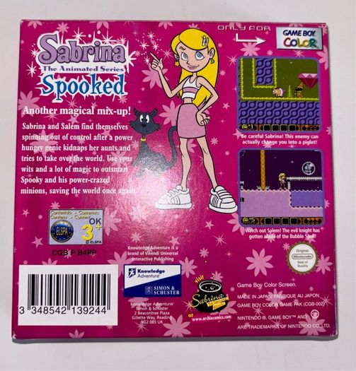 Sabrina Spooked GameBoy Color