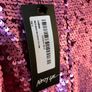 Pink sequin mini party dress, new with tag, uk10 Image 2