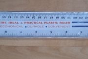 Plastic Ruler 30 cms