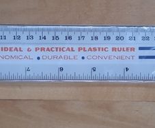 Plastic Ruler 30 cms