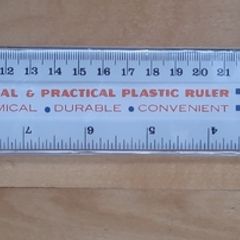 Plastic Ruler 30 cms