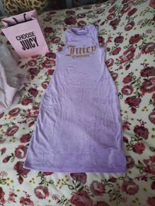 pastel purple velour juicy couture dress