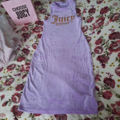 pastel purple velour juicy couture dress