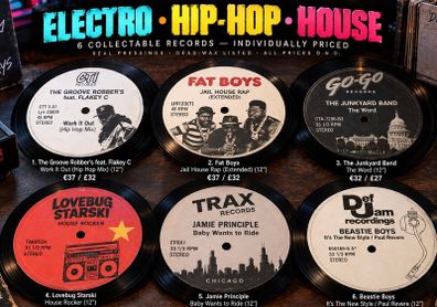 Vinyl Records -  Electro - Hip-hop And House