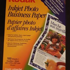 Kodak Inkjet Photo Business Paper 100 sheets A4 120 g/m2