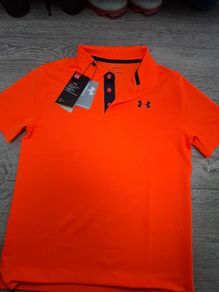 Under Armour Orange Polo Shirt