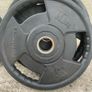 Full set of weights and 20kg Olympic bar Image 8