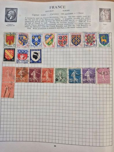 Stamps of the world stanley gibbson album