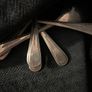 Vintage English Sheffield  Soup Spoon Cutlery Flatware  c1970's Image 3