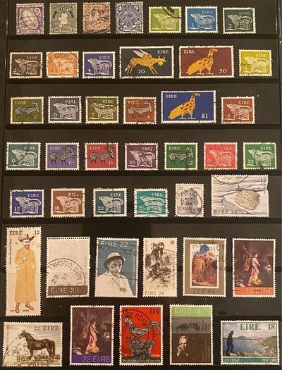 Ireland stamp lot