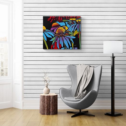 Original hand paint picture, acrylic painting by Strzala