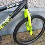 Used black and Green X Rated 3D Mesh Dirt jump Bike 26" wheel mountain bike with horn good condition Image 3