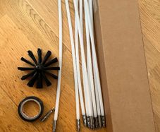 Chimney Cleaning Brush Kit