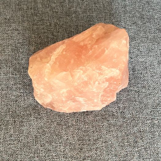 Large natural Crystal rose quartz
