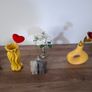 2 David Bust heads, decorative ornaments and artificial plants Image 4