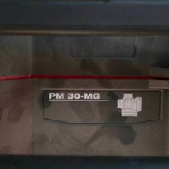 red hard-shell Hilti PM 30MG multi-line laser tool case - JUST CASE