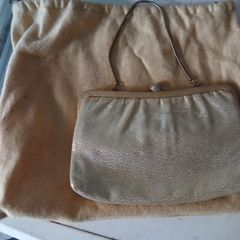 Vintage 1950s Golden Glamour Clutch