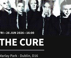 X2 standing tickets for The Cure