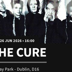 X2 standing tickets for The Cure