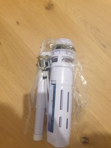 Dual flush button and converter