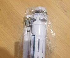 Dual flush button and converter