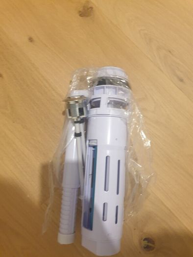 Dual flush button and converter