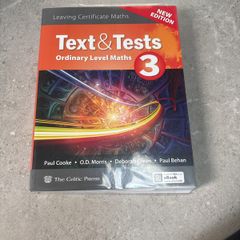 Text & Tests ordinary leaving cert maths book 3