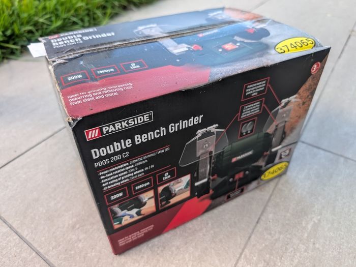 Parkside double Bench grinder