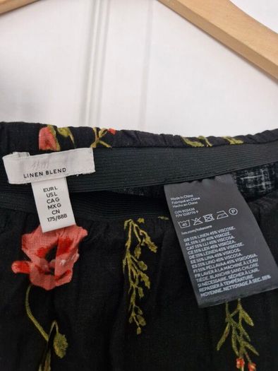 Linen blend skirt H&M