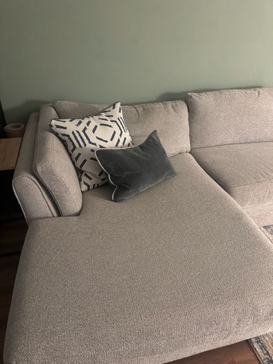 L left hand side DFS large sofa