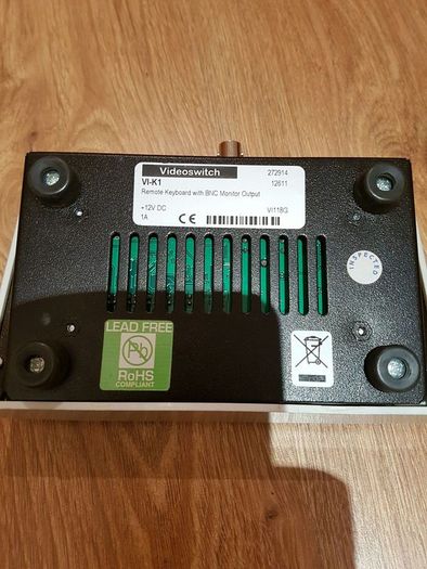 Videoswitch Vi-K1 Keyboard with BNC Monitor Output for Vi Series