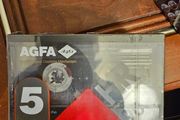 5 AGFA blank cassette tapes