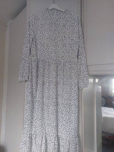 Black White Polka Dot Dress