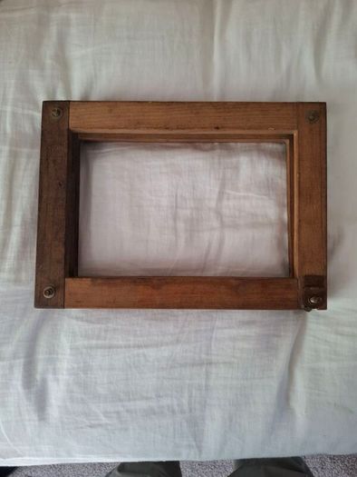 antique tennis raquet press