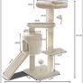 cat climbing tree Image 5