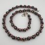 Vintage Venetian Style Thousand Eyes & Chevron Glass Beads Necklace Image 7