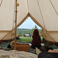 4 meter bell tent