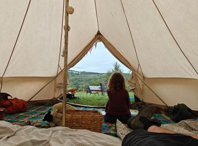 4 meter bell tent
