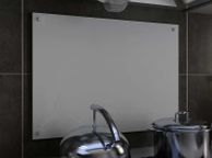 main image for ad Kitchen Backsplash White 70x50 cm Tempered Glass