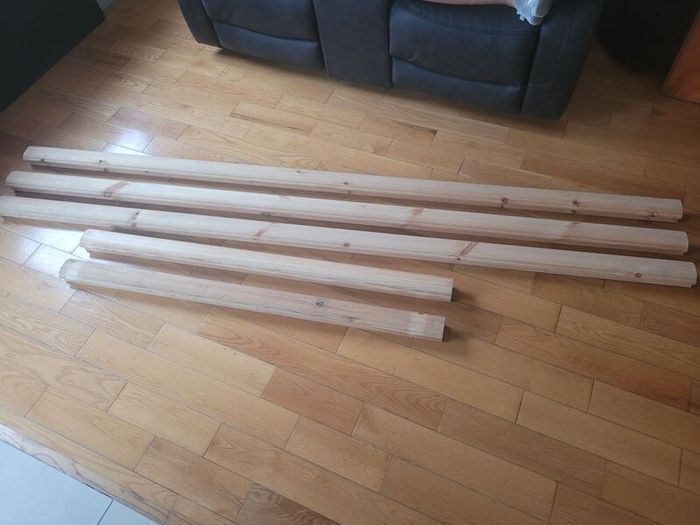 Pine Hand rails x 5