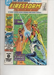 The Fury Of Firestorm #24 "1st Blue Devil" 1984 Dc Copper Age Comic