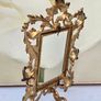 Collection of 3 Vintage Victorian Ornate Gilded Brass Frames Image 3
